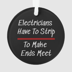 Les électriciens plaisantent Funny Humour de nouv