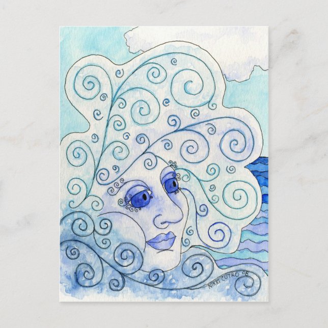 Les éléments - carte postale de l'eau (Devant)