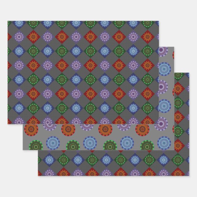 Les éléments Ensemble de papier d'enveloppement Ma (Lot)