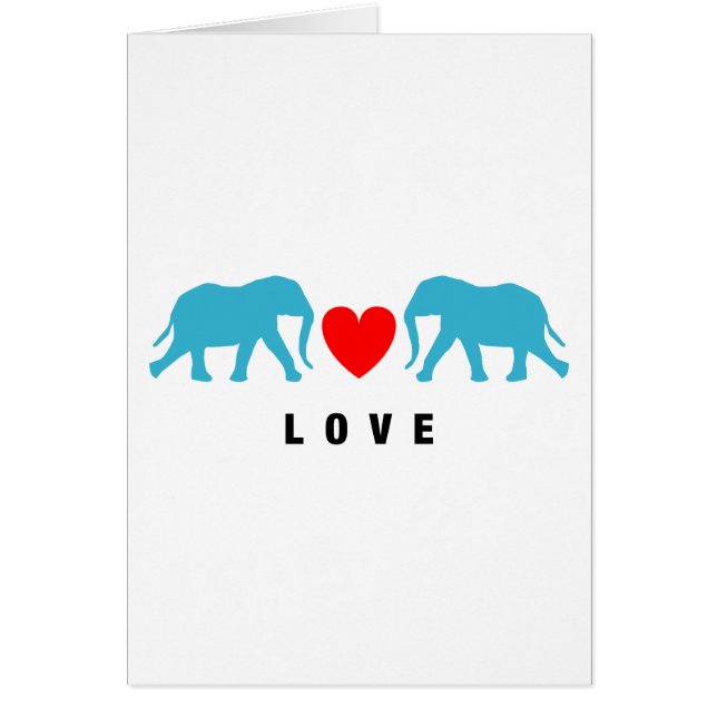 Les éléphants en amour (Devant)