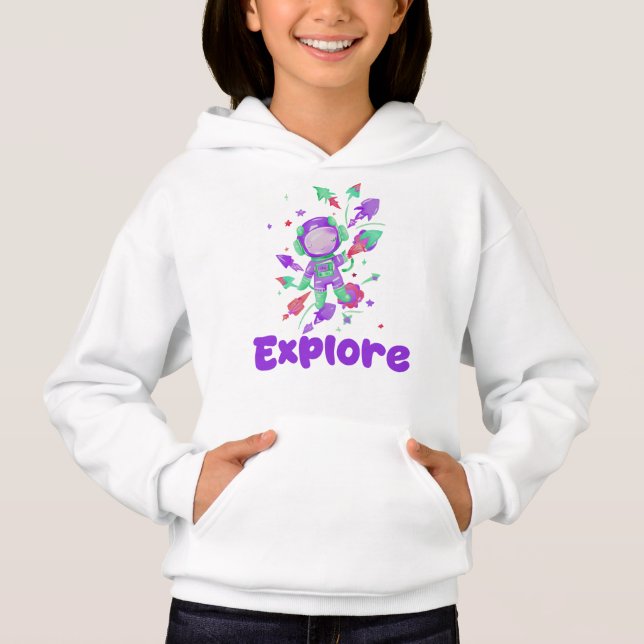 Les enfants explorent l'espace (Devant)