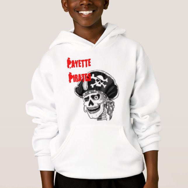 Les enfants Payette pirate le sweat - shirt à (Devant)