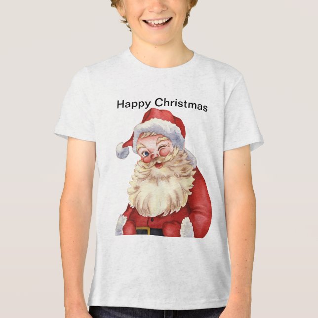 les enfants t-shirts joyeux noël (Recto)