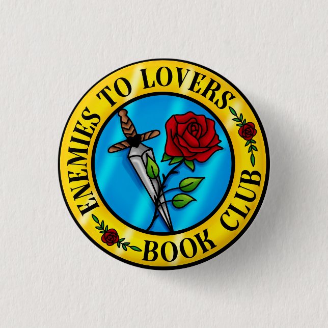 Les Ennemis Aux Amateurs Livre Club Badge (Devant)