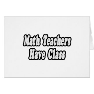 Les Enseignants En Mathématiques Ont Une Classe