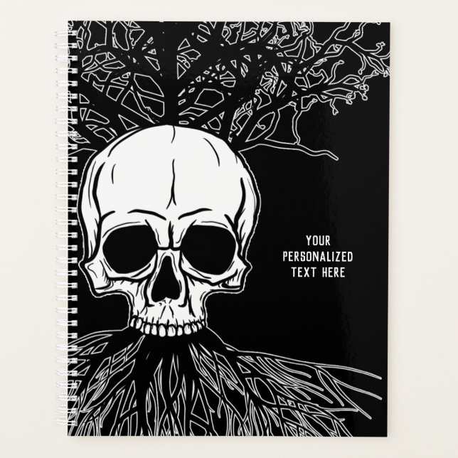 Les Esprits Des Morts | Arbre et crâne (Devant)