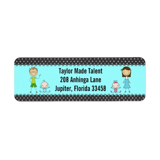 Les étiquettes assortis de Meredith (Devant)