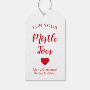 Les étiquettes de Noël, pour votre Mistles botte