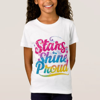 Les étoiles brillent fière T-shirt - Patriotisme r