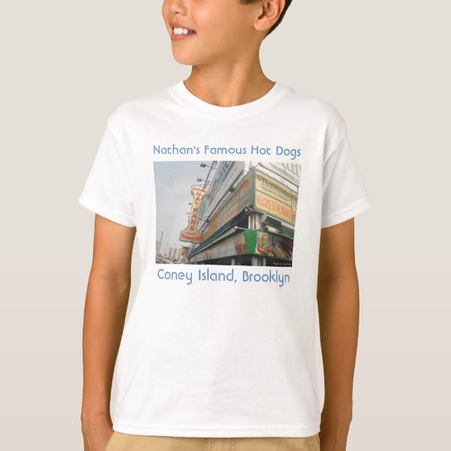 Les fameux Hot Dogs de Nathan T-shirt pour enfants (Devant)