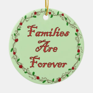 Les familles sont pour toujours ornement