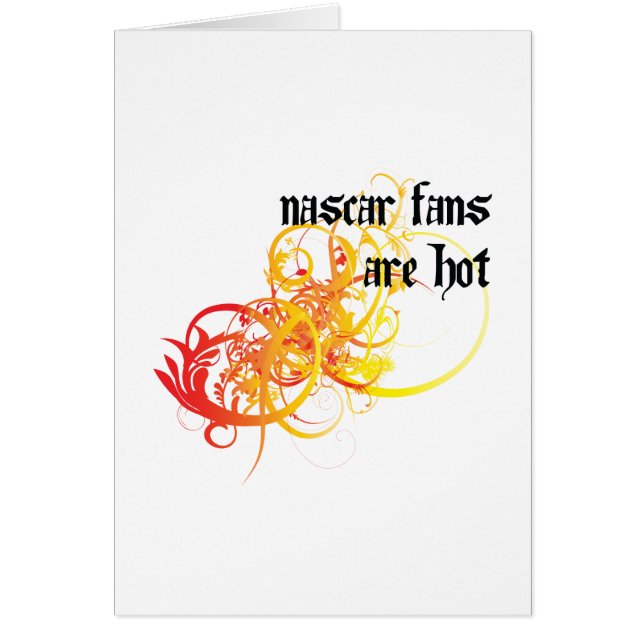 Les fans de NASCAR sont chaudes (Devant)