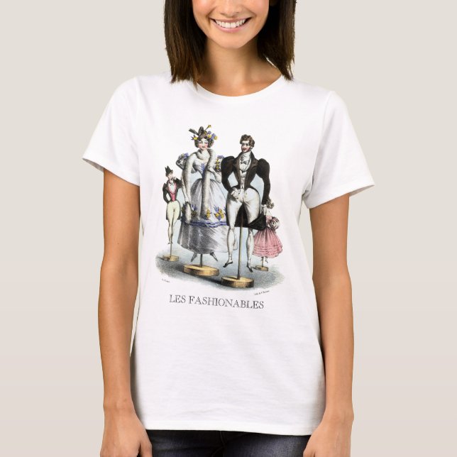 Les Fashionables durch Philipon - Entwurf auf T-Shirt (Vorderseite)