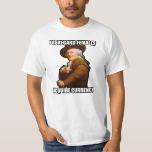 Les femelles de négligence acquièrent le T-shirt