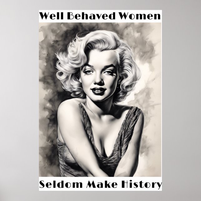 Les Femmes Bien Comportées Font Rarement Poster Hi (Devant)