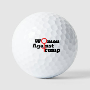 Les femmes contre les balles de golf de Trump