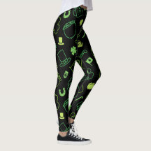 Les femmes de la Saint-Patrick Legging
