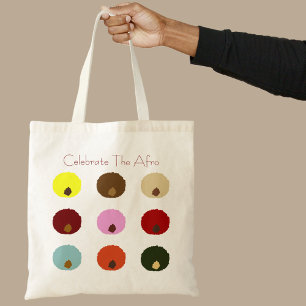 Les Femmes Noires Colorées Fêtent Le Sac fourre-to