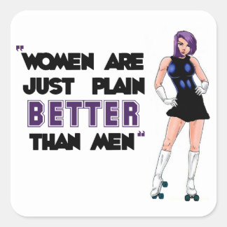 Les femmes sont de meilleurs stickers