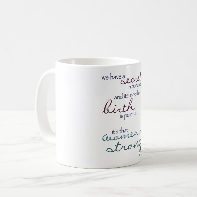 les femmes sont tasse forte (Devant gauche)