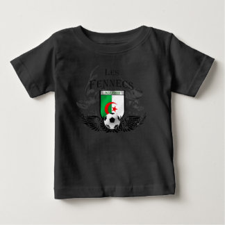 Les Fennecs 2014 Algeria Football Baby wachsen Ges T-shirt