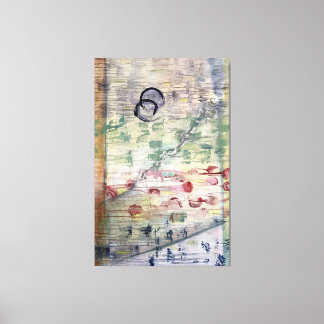 "Les Feuilles" von Joan Soilleux Leinwanddruck