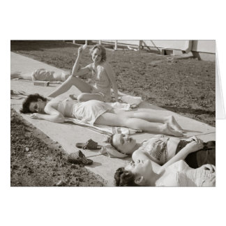 Les filles bronzage, 1943
