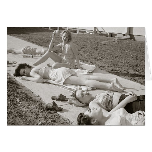 Les filles bronzage, 1943 (Devant horizontal)