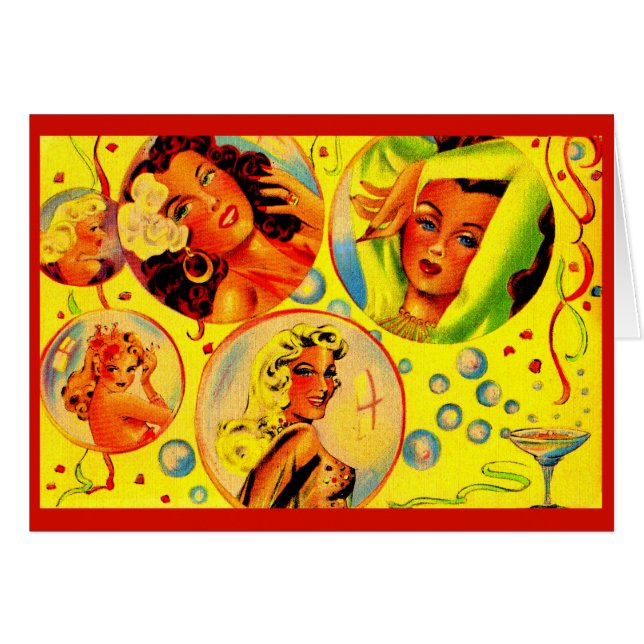 Les filles glamour des années 1940 (Devant Horizontal)