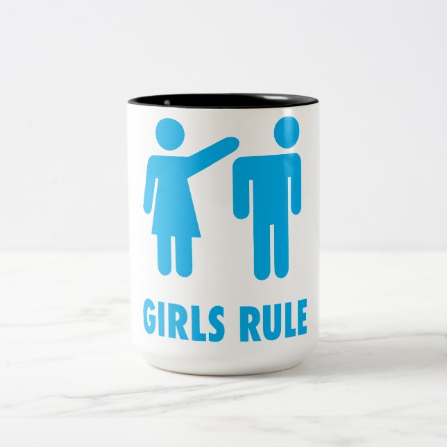 Les filles gouvernent ! Café Mug (Centre)