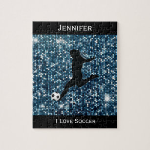 Les filles "I Love Soccer" Puzzle