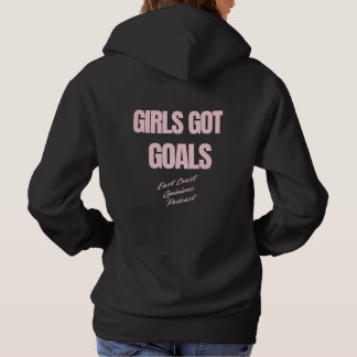 Les filles ont des objectifs sweat - shirt à capuc