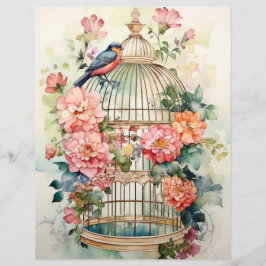 Les fleurs et les papillons abondent de papier à s