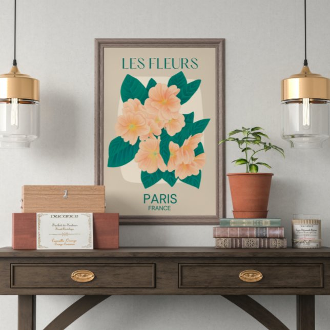 Les Fleurs Paris Poster (Von Creator hochgeladen)