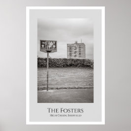 Les Fosters, High Green, Poster Sheffield