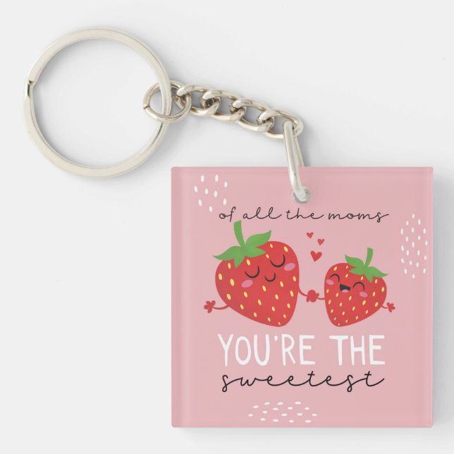 Les fraises mignonnes de toutes les mamans tu es l (Devant)