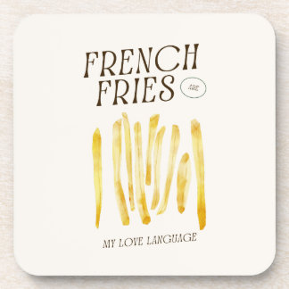 Les Fries Françaises Sont Mon Dessous de verre De 