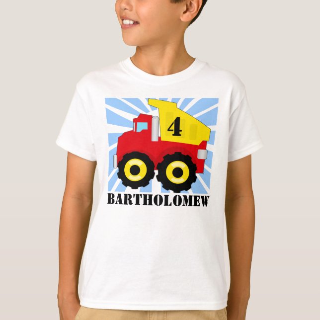 Les garçons ont personnalisé le T-shirt (Devant)