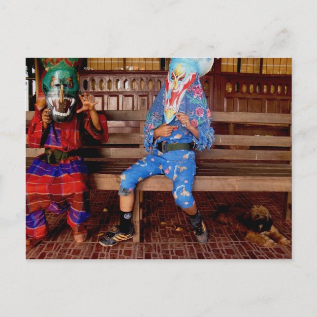 les GARÇONS qui SOUHAITENT être carte postale (Devant)