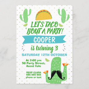 Les garçons, Taco, une invitation à la fête d'anni