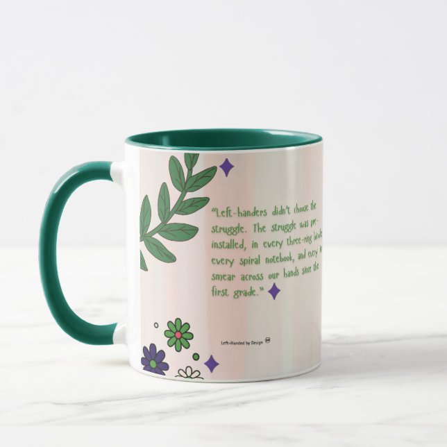 Les gauchers s'unissent - Tasse (Gauche)