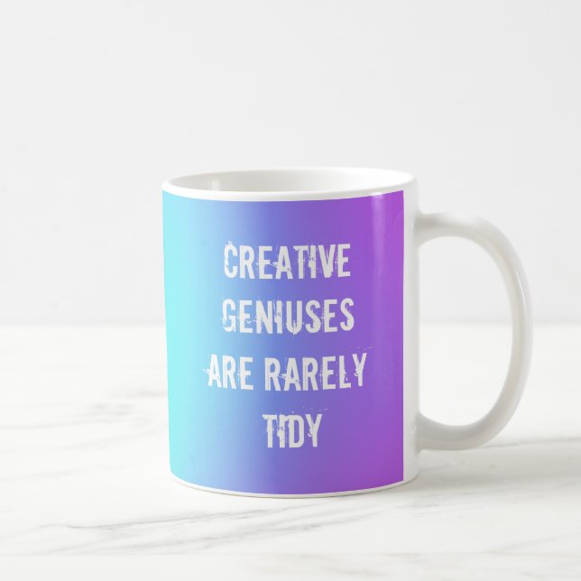 Les génies créatifs sont rarement des tasses de ca (Droite)