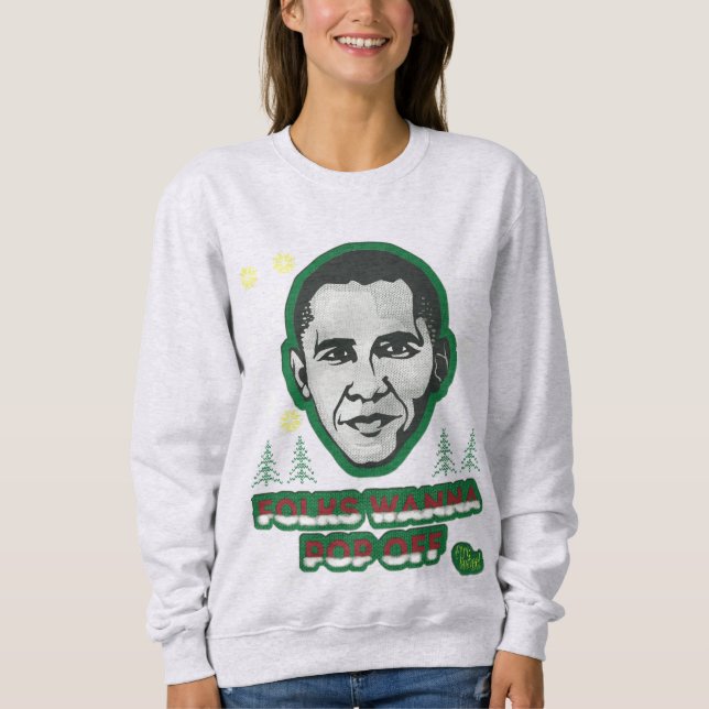 Les gens d'Obama veulent sauter le sweatshirt laid (Devant)