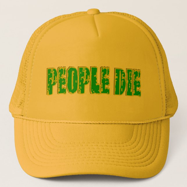 Les GENS MEURENT casquette (Devant)