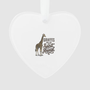Les girafes sont mon animal spirituel modèle de t-