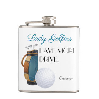Les Golfeurs Lady Ont Plus De Lecteur De Flacon Em