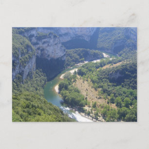 Les gorges de l � - postkarte