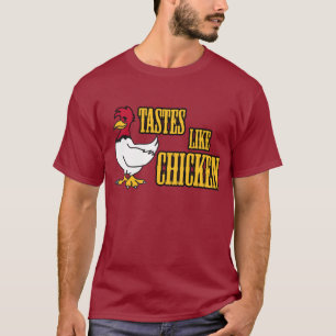 Les goûts aiment le T-shirt de poulet