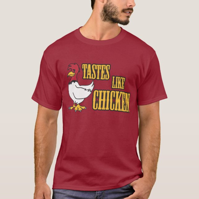 Les goûts aiment le T-shirt de poulet (Devant)