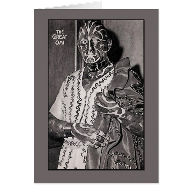 Les grandes cartes d'interprète de cirque de l'OMI (Devant)